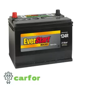 124r Everstart 12 Maxx Lead Acid Automotive Battery Group Size Volt 700 Cca