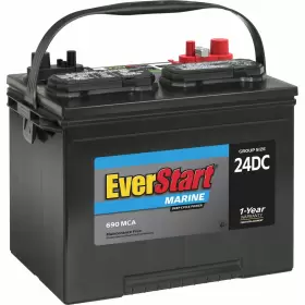 Everstart 24dc 12 Lead Acid Marine And Rv Deep Cycle Battery Group Size Volt 690 #2