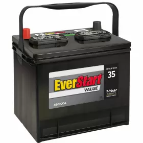Everstart 35 12 490 Value Lead Acid Automotive Battery Group Size Volt Cca #2
