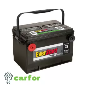 Everstart 78 12 Value Lead Acid Automotive Battery Group Size Volt 600 Cca