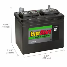 Everstart U1 12 Lead Acid Lawn And Garden Battery Group Size Volt 230 Cca #2