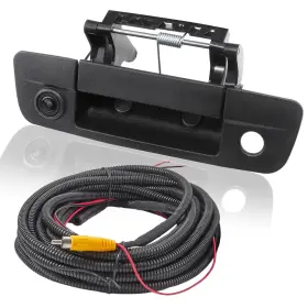 C104-bk-1 Eway Tailgate Handle Backup Rear View Camera For Dodge Ram 1500 2009-2017 /