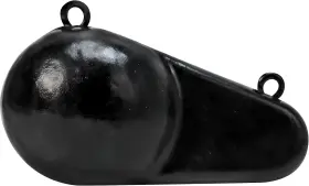 3006.6622 Extreme Max 3006-6622 Coated Keel-style Downrigger Weight - 8 Lbs. Black