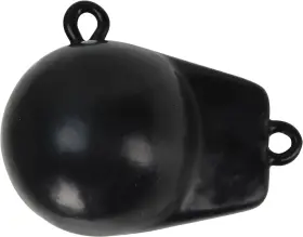 3006.6726 Extreme Max 3006-6726 Coated Ball-with-fin Downrigger Weight - 6 Lbs. Black