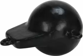 3006.6735 Extreme Max Coated Ball-with-fin Downrigger Weight - 12 Lbs. Black #2