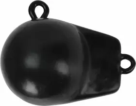 3006.6735 Extreme Max Coated Ball-with-fin Downrigger Weight - 12 Lbs. Black