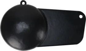 3006.6747 Extreme Max Pancake Downrigger Weight 1 Count Pack Of Black
