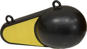 3006.6969 Extreme Max 3006-6969 Coated Keel-style Downrigger Weight - 4 Lbs. Black