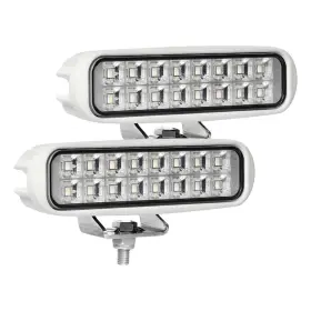 Exzeit 613965830188 Led Boat Lights 2 Pc Deck/dock Marine 3000lms 6 Inch Clear