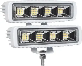 Exzeit 745679797034 Waterproof Led Boat Lights 2 Pc 72w Deck/dock Marine White