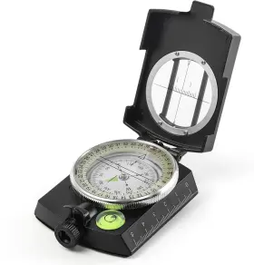 Ek-01 Eyeskey Multifunctional Tactical Survival Military Compass With New-black