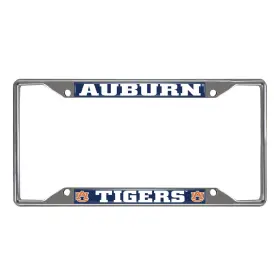 E0100-009 Fan Mats Auburn License Plate Frame 6.25 Inch X12.25
