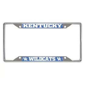 E0100-017 Fan Mats Kentucky License Plate Frame 6.25 Inch X12.25