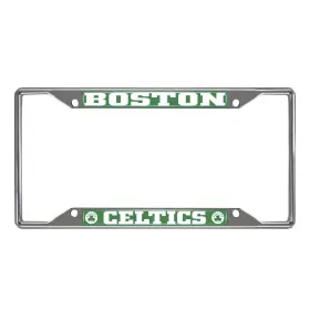 E0100-020 Fan Mats Nba - Boston Celtics License Plate Frame 6.25 Inch X12.25