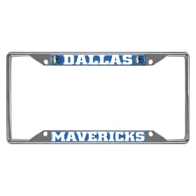E0100-023 Fan Mats Nba - Dallas Mavericks License Plate Frame 6.25 Inch X12.25