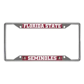 E0100-024 Fan Mats Florida State License Plate Frame 6.25 Inch X12.25