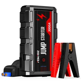 3000a Feikfeiz Fk202 Car Jump Starter Peak 24800mah 12v Battery Up To All Gas