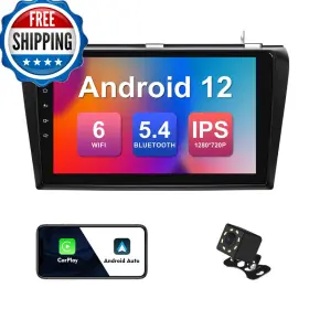 B0d7lwty81 Feirton 232g 9-inch Android 12 Car Stereo For Mazda 3 2004-2009 Ips Touchscreen