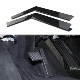 Rmtcy-2cb-0 Fewshaw Carbon Fiber Style Front Row Central Control Sides Trim Accessories For Tesla