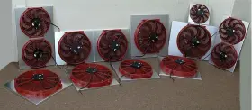 85t10 Ff Dynamics Rx7 Ext Extreme Electronic Cooling Fan System Custom Mazda 1985