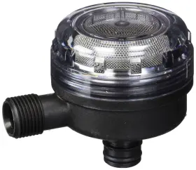 01740014a Flojet 705474901227 Xylem 1/2 Inch Pump Strainer Black