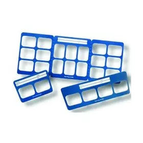 81-6040 Flow Dental Perfect Pocket Mounts 4 Horizontal Windows Vinyl Size 2 Pack Of 1