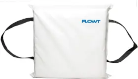 Flowt 814154012327 Type Iv Throwable Flotation Foam Cushion Uscg Approved One Size White