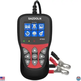 B0d9qh3dcr Fluke Digital Car Battery Tester 6v 8v 12v Load Analyzer 100-2000 Cca Auto Tool