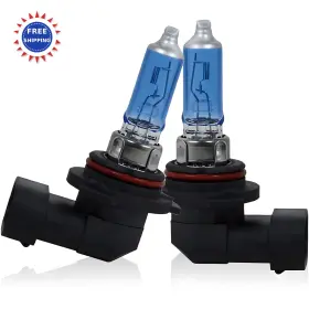 Fun97 Flygun Car Halogen Bulbs 2 Pcs 9006 Ultra White Light 12v 100w Front Super High