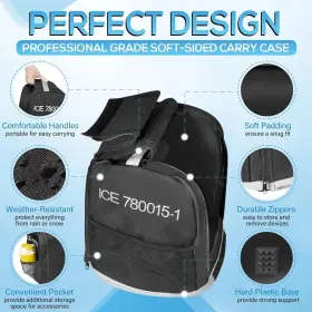 780015-1 For Humminbird Professional Grade Soft-sided Carry Case Cc Ice Flasher #3