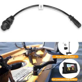 Mkr-dsc-15 For Lowrance 1852078 Minn Kota Dsc Transducer Adapter Cable