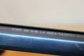 8a5z5425597ac Ford 2012-2016 Lincoln Mks Left Rear Window Door Belt Molding Weather Strip Oem #3