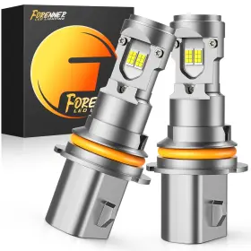 Fo04f80615 Forenner 9004 Hb1 Bulb High/low Beam Super Brightness 6500k Cool White 1 Min