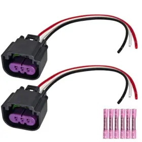 Pt-e85-2 Formiden 2pcs Premium Quality Fuel Sensor Connector Pigtail Harness For Gm E85