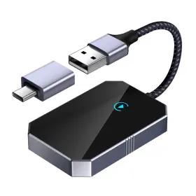 By960m Fosucwin Wireless Carplay Adapter For Iphone Apple Mfi Certified 2024 Upgraded Conve