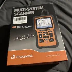 Foxwell 611677789039 Nt510elite Elite Full System Scanner