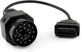 16pi Foxwell 710882313517 Obd2 Female To 20pin Extension Convert Adapter Obd1 Obdii Cable -16pi