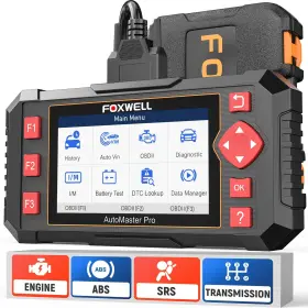 Nt604 Foxwell 711181887716 Car Scanner Elite Obd2 Abs Srs Transmission Check Engine Code Rea