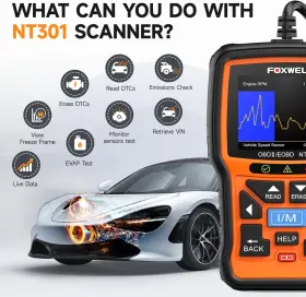 Foxwell 726084471863 Scanner Live Data Professional Mechanic Obdii Diagnostic Code Reader Tool For C #3