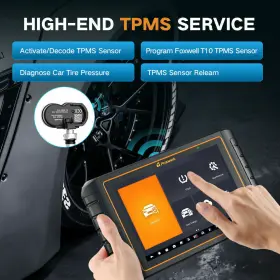 Gt75ts Foxwell All System Obd2 Scanner Ecu Coding Key Tpms Programming Code Read #2