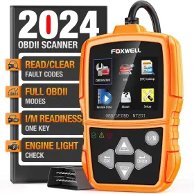 Nt201  Foxwell Obd2 Scanner Car Code Reader Check Engine Light Obdii Eobd