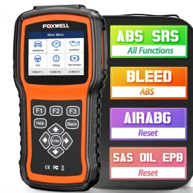 Nt630p Foxwell Nt630 Plus Obd2 Scanner With Abs And Srs Full Function Auto Blee