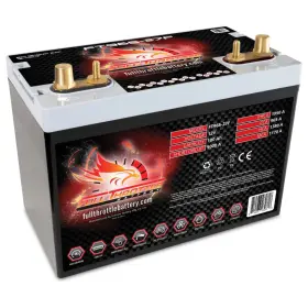 Ft965-27f Full Throttle 12v 100ah Cca 965 Amps High-performance Agm Battery