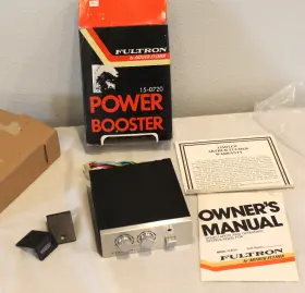 15-0720 Fultron By Arthur Fulmer Power Booster 48 Watts Car Stereo New Open Box