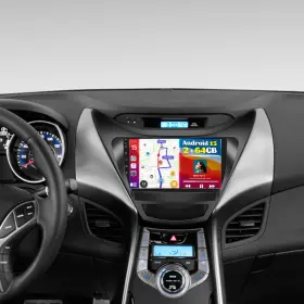 Fuluku B0czf1flqf For Hyundai Elantra 2011 2012 2013 Android 15 Car Stereo Wireless