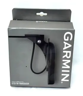 010-01960-01 Garmin Gt20-tm Transducer Transom Mount Downv 500w Chirp 455/800 Khz