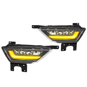 Wlfo54pae Garvee 33adxytq 1 Pair Led Car Daytime Running Light Front Bumper Fog Lights Automobile