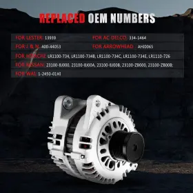 23100-8j000 Gdsmotu 788311364560 400-44053 New Alternator Compatible With 2002-2006 For Niss-an Fo #3