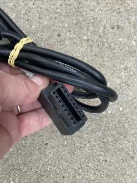 Hrn-bs16s5 Geotab 1.5m 5ft Obdii Extension Harness For Go Devices Black Cable #3