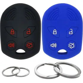 Kcsfd34ba215 Gfdesign 2pcs Silicone Key Fob Cover Remote Case Keyless Protector Compatible With For